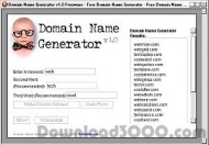 Domain Name Generator screenshot